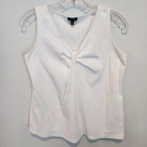 Talbots Twist Front Tank, Size MP, Like New